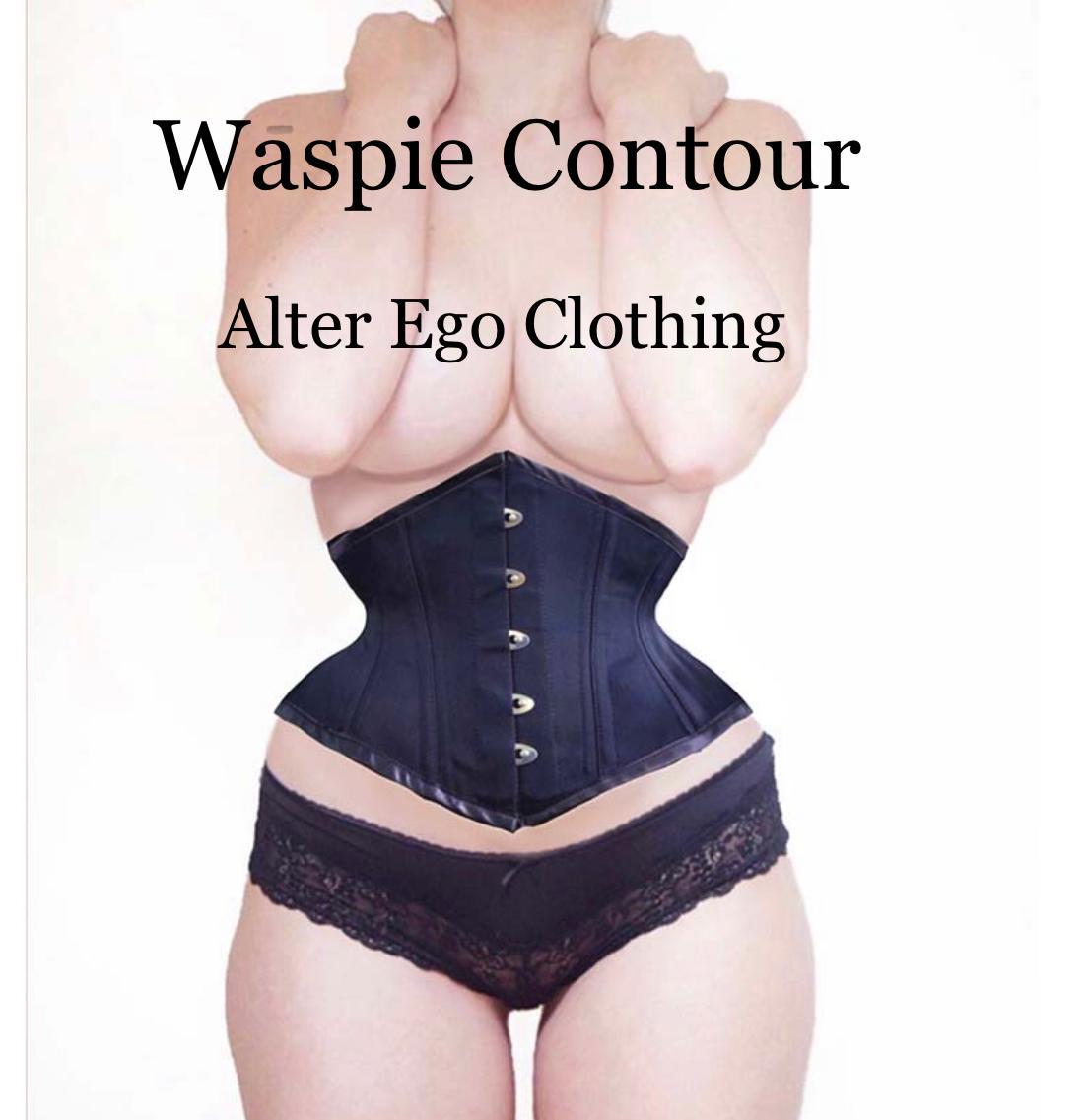 BLACK WASPIE CONTOUR – Alter Ego Clothing